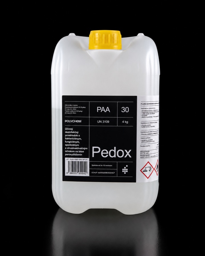 PEDOX PAA/30 4 kg – dezinfekcia na báze kyseliny peroxyoctovej